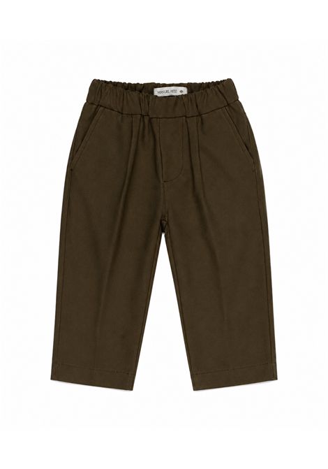 Pantaloni con vita elasticizzata MANUEL RITZ | MR4514MILITARE